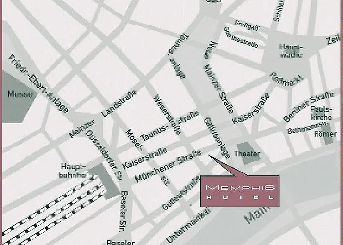 Memphis Отель Франкфурт-на-Майне